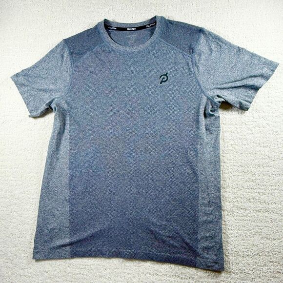 Peloton Seamless Short Sleeve Athletic T Shirt in Deep Navy - US Men’s XL - Picture 1 of 8